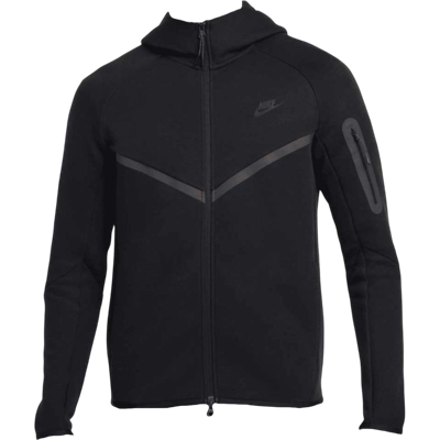 Nike Tech Fleece Black Zip Hoodie