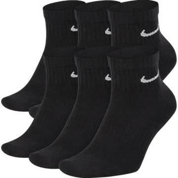 Nike Everyday Max Cushioned Socks Black 6-pack