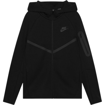 Nike Tech Fleece Zip Hoodie Black (GS)