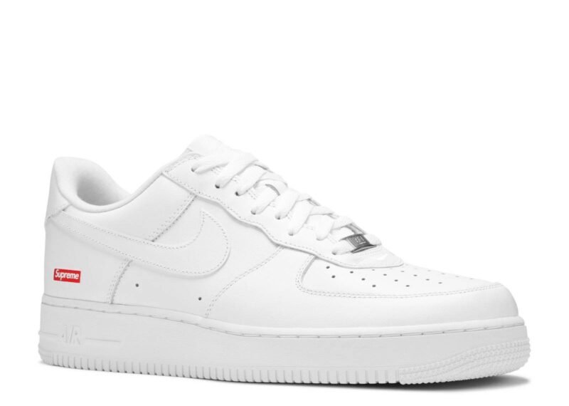 SUPREME X AIR FORCE 1 LOW “BOX LOGO – WHITE” – Image 4