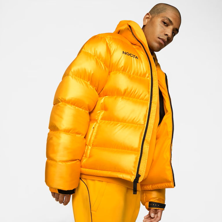 Nike x Nocta Puffer Jacket Yellow – Image 2
