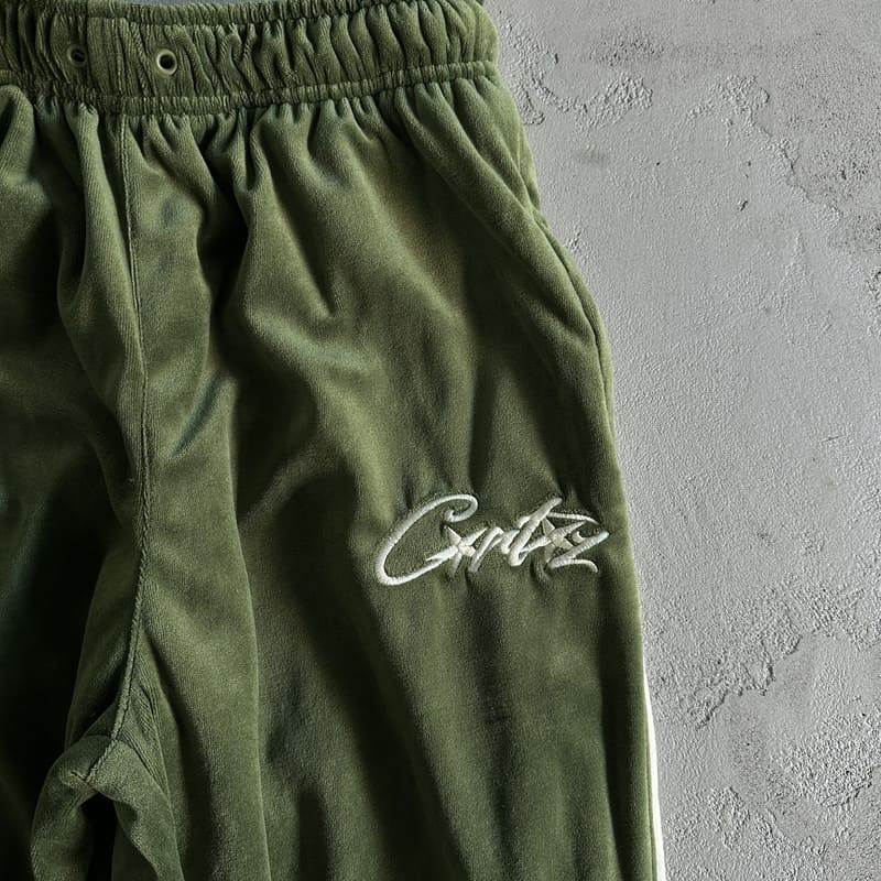 Corteiz Green Velour Set – Image 6