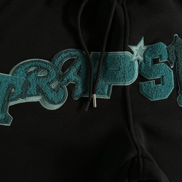 Trapstar Wildcard Chenille Blue Black Set