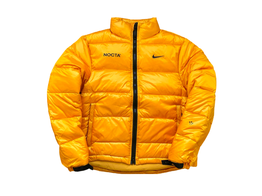 Nike x Nocta Puffer Jacket Yellow – Image 5