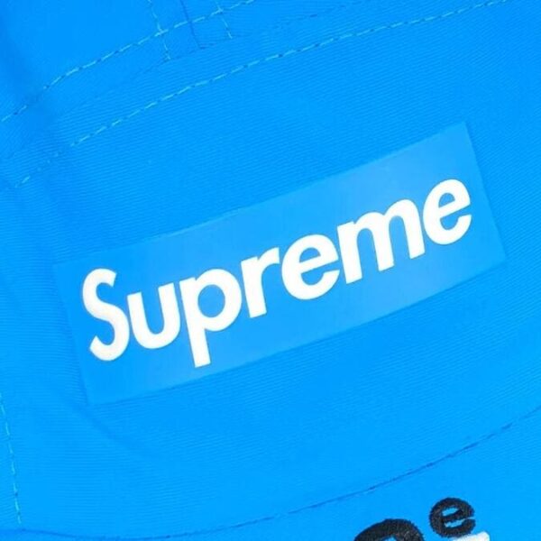 Supreme Mesh Side Panel Camp Blue Cap