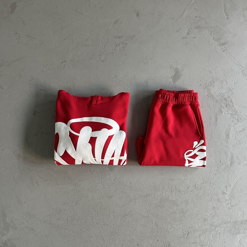 SYNA World Hood Twinset Red – Image 3