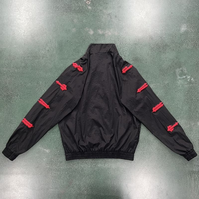 Trapstar Irongate 2.0 Shellsuit Red Black Set – Image 4