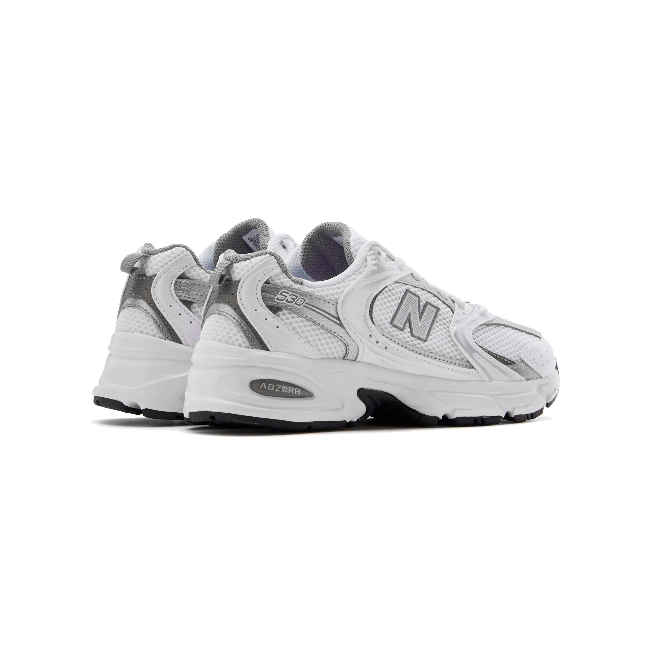 New Balance 530 White & Grey – Image 2