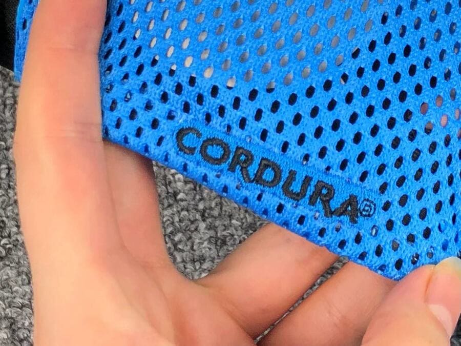 Supreme Mesh Side Panel Camp Blue Cap – Image 2