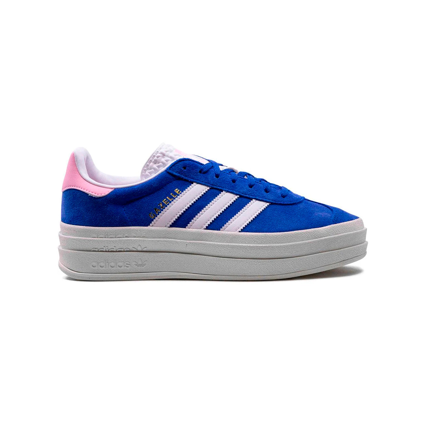 Adidas Originals Gazelle Bold Lucid Blue Pink Damen – Image 3