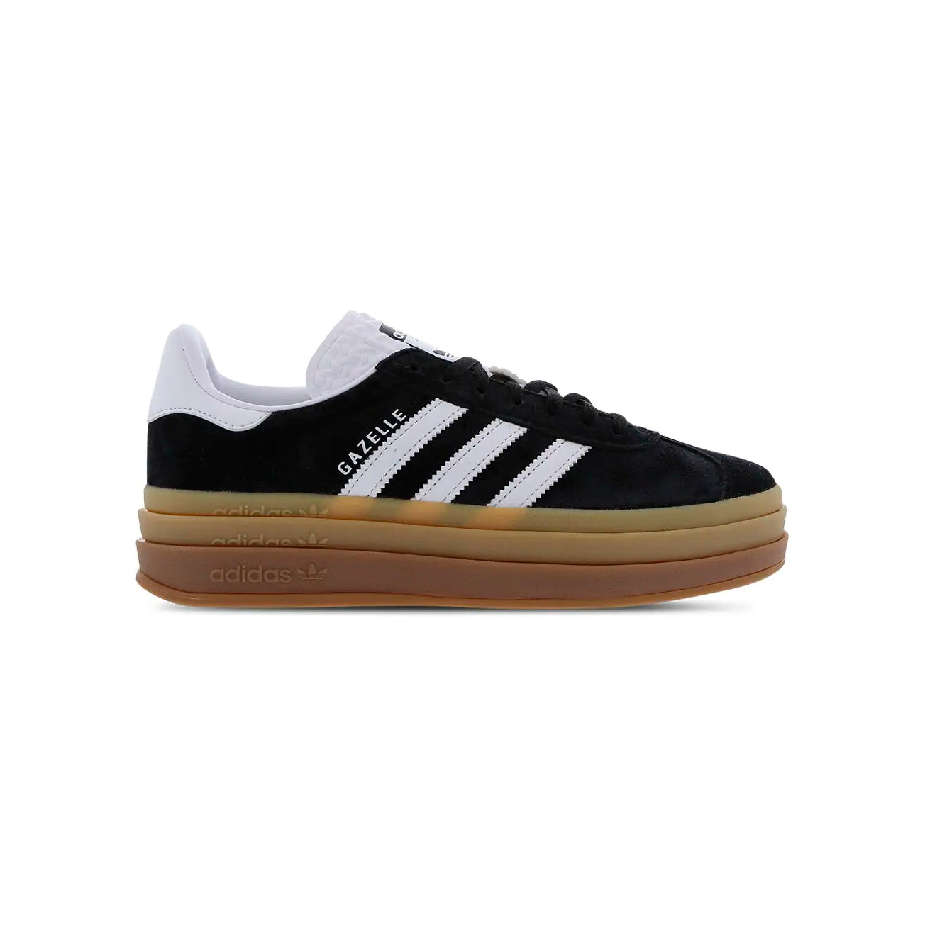 Adidas Originals Gazelle Bold Black Suede – Image 2