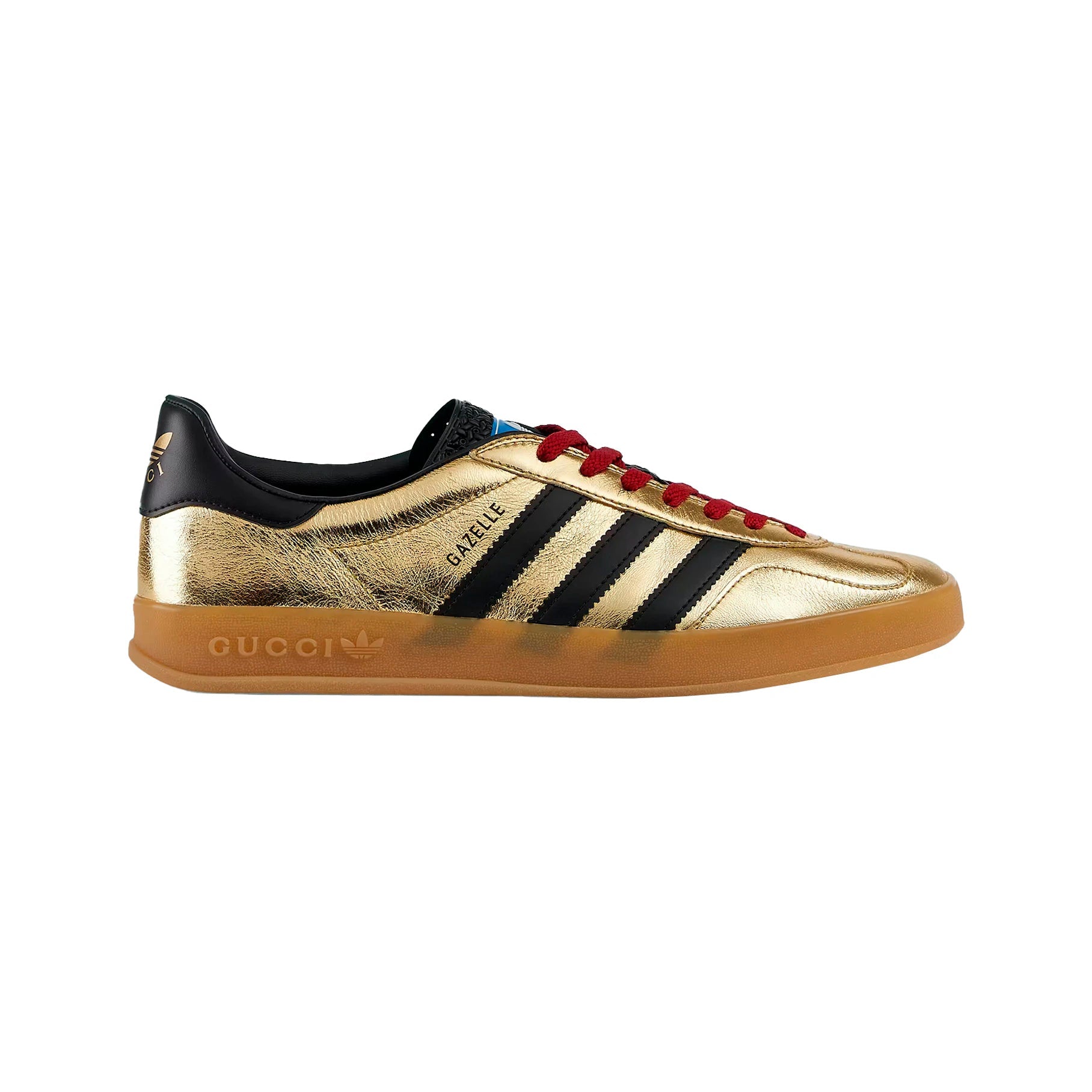 Adidas Gazelle x Gucci Metallic Gold – Image 3