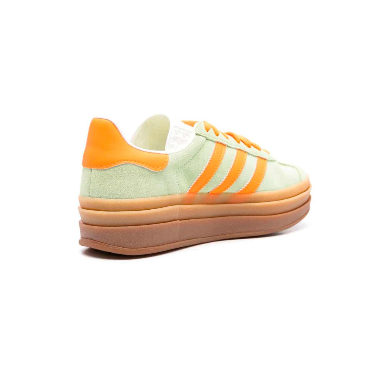 Adidas Originals Gazelle Bold Light Green Orange – Image 2