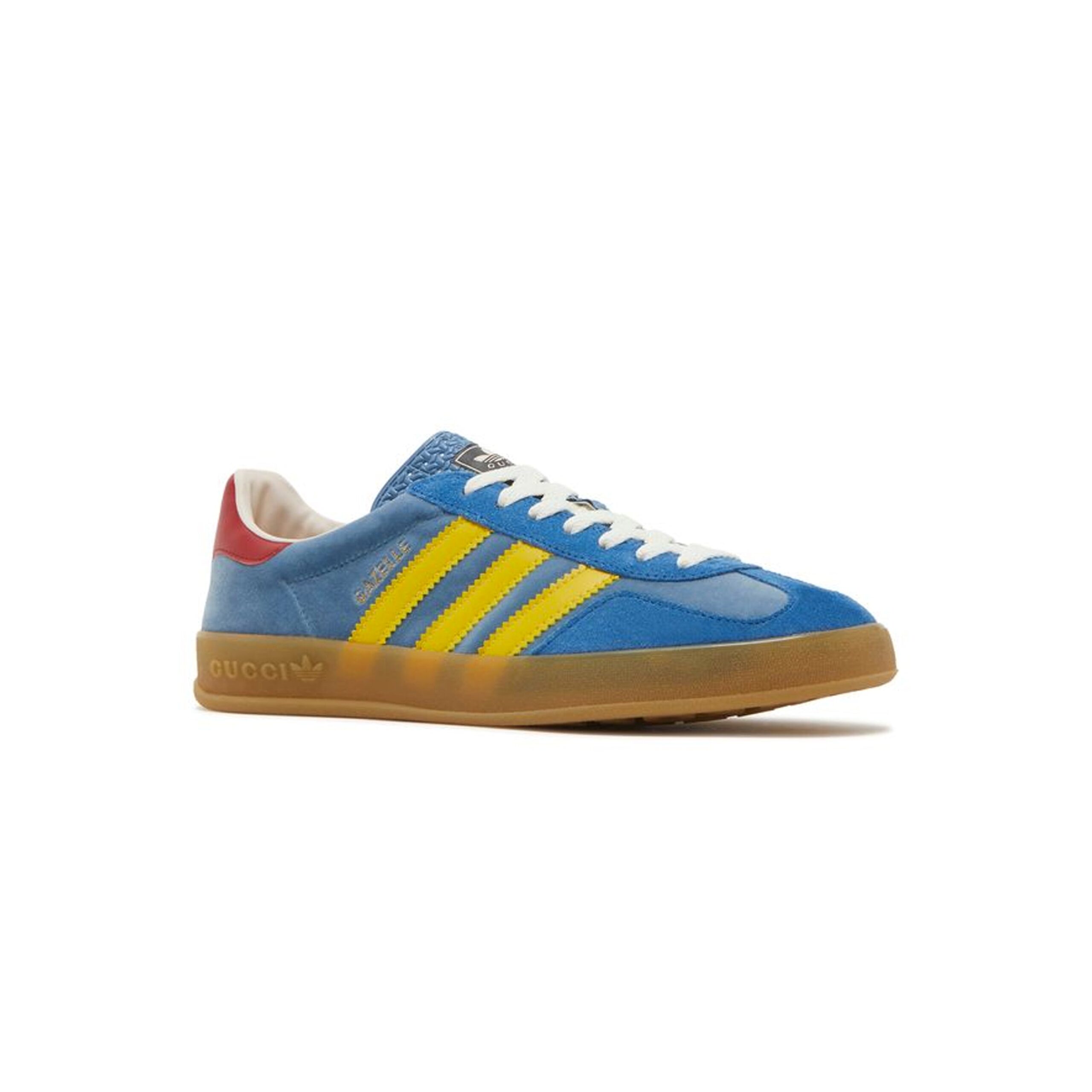 Adidas Gazelle x Gucci Light Blue Suede – Image 2