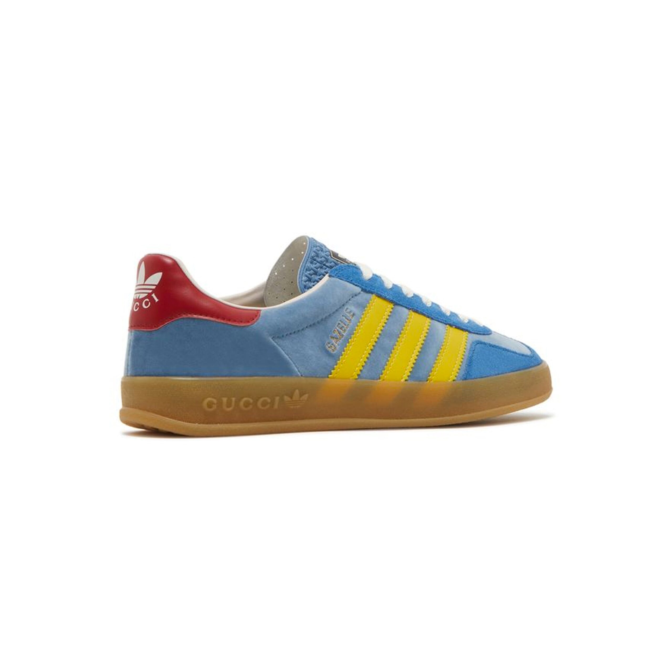 Adidas Gazelle x Gucci Light Blue Suede – Image 3
