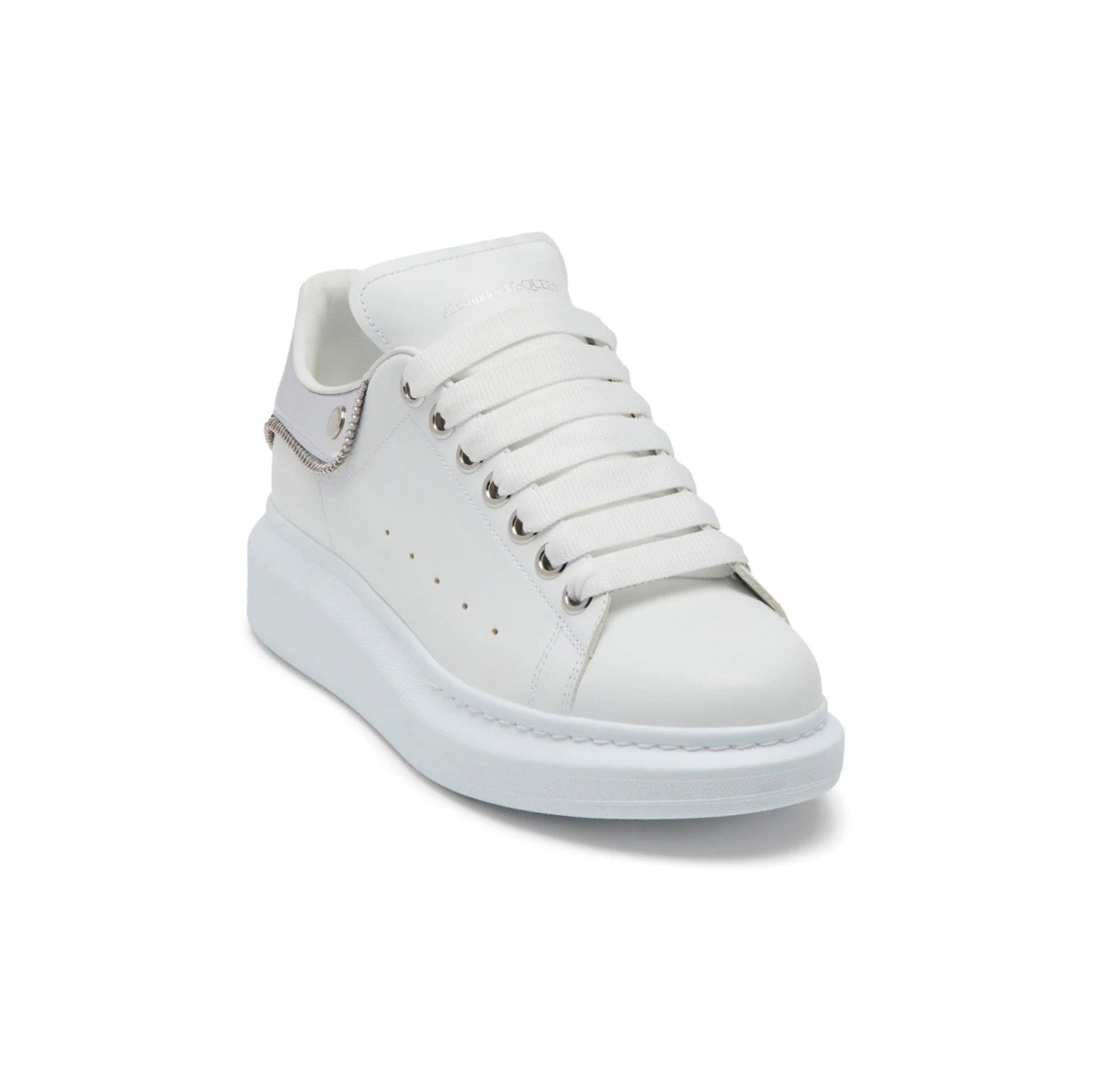 Alexander McQueen Oversized White Silver – Image 3