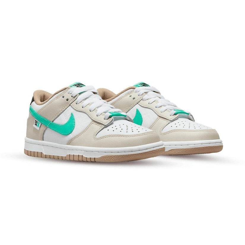 Nike Dunk Low Split Seam White Tan Mint – Image 2