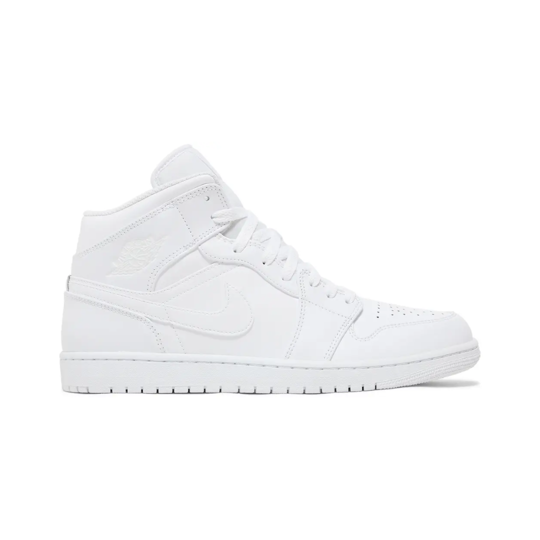 Air Jordan 1 Mid "Triple White" – Image 5