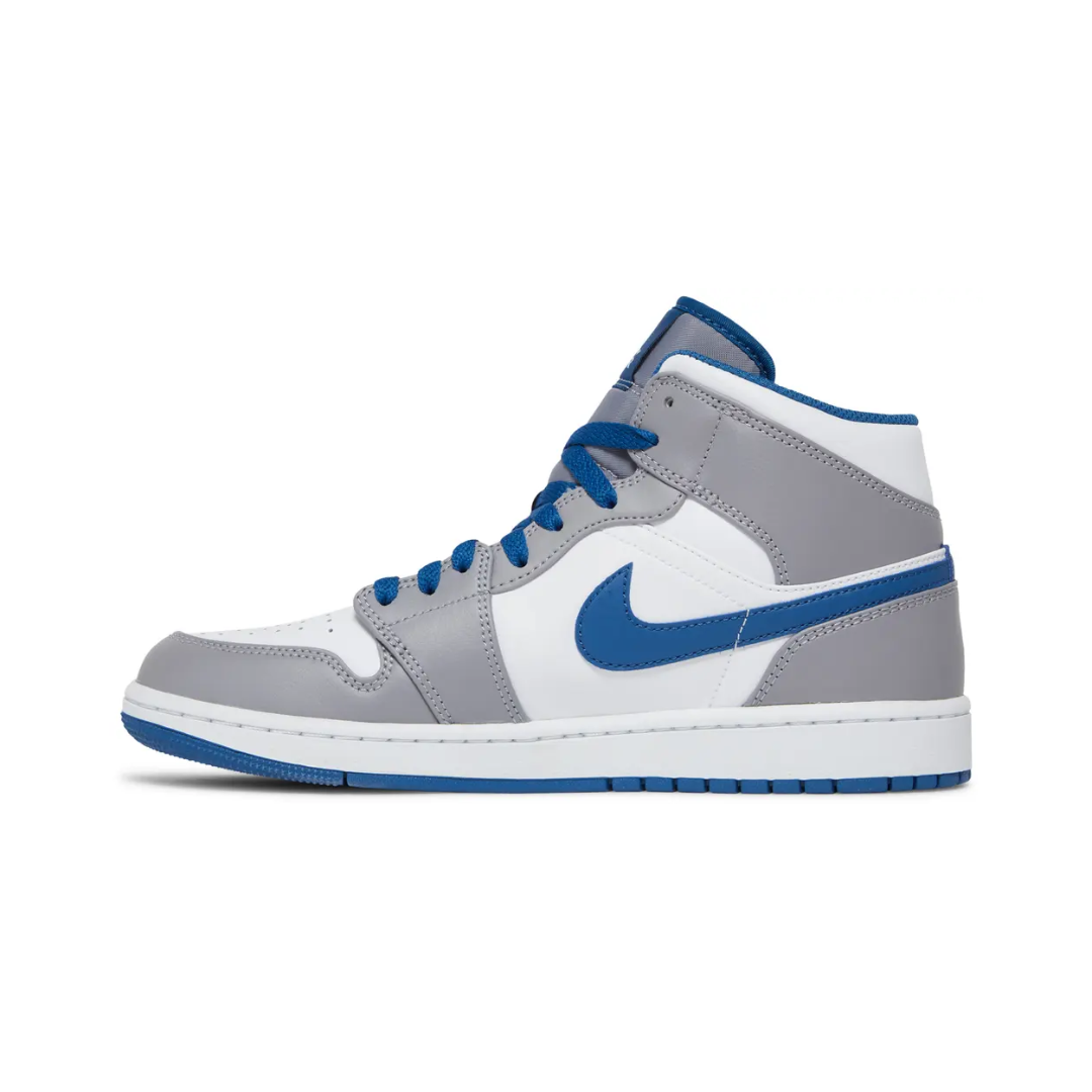 Air Jordan 1 Mid "Cement True Blue" – Image 3