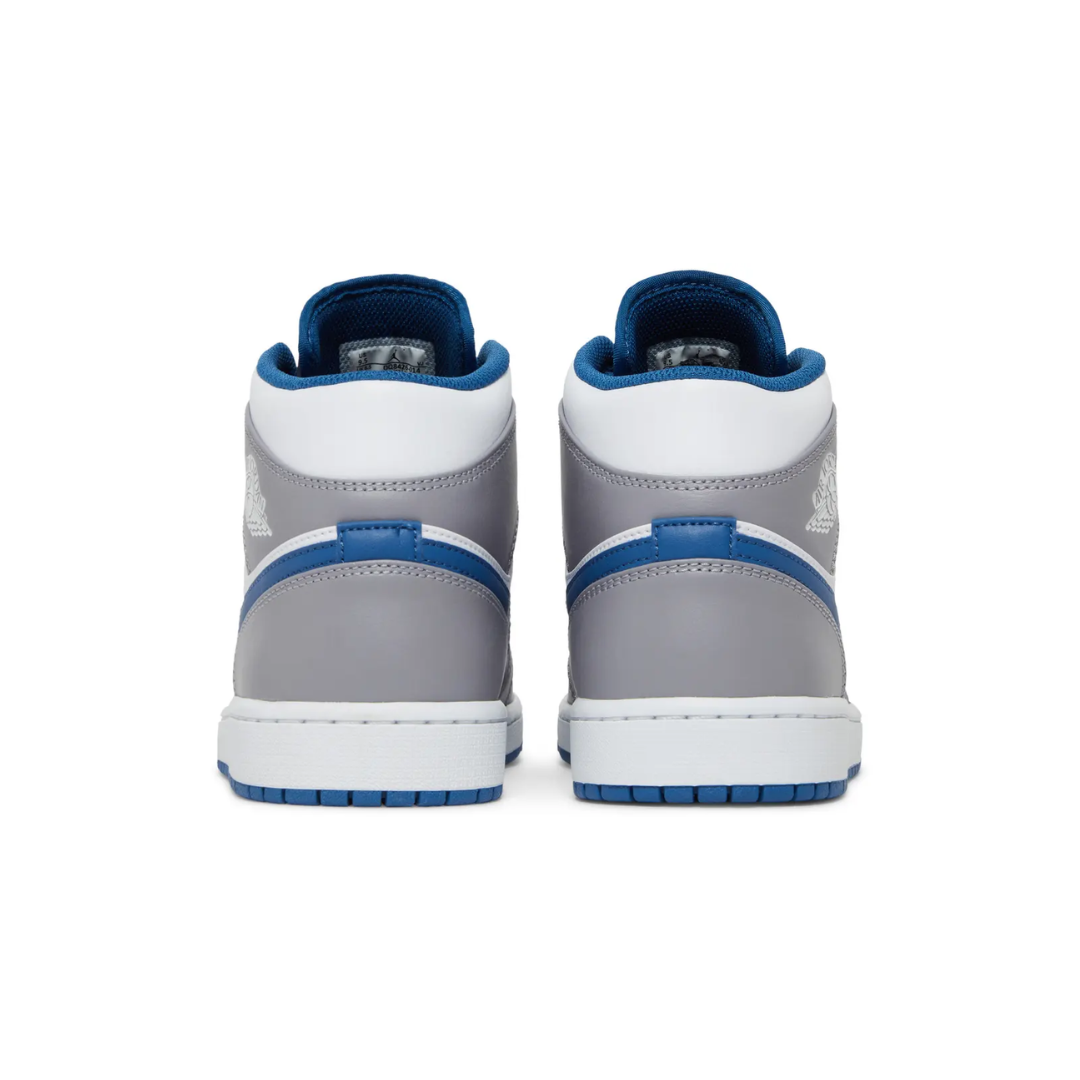 Air Jordan 1 Mid "Cement True Blue" – Image 2
