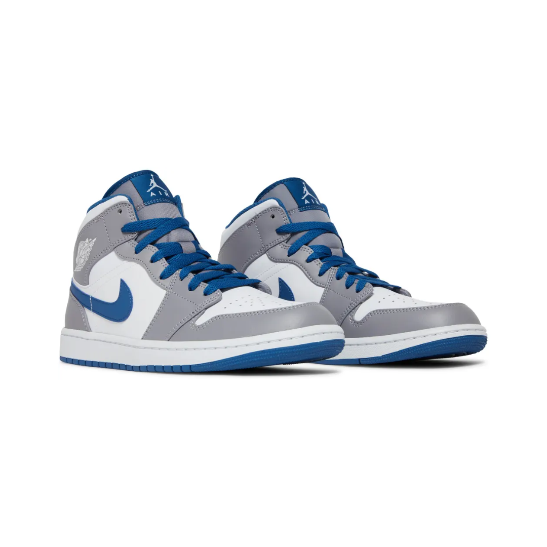 Air Jordan 1 Mid "Cement True Blue" – Image 5