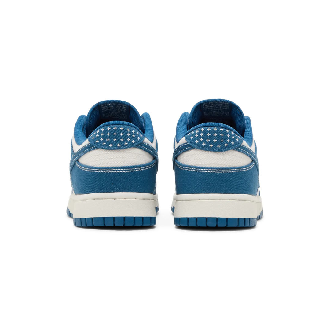 Dunk Low "Sashiko - Industrial Blue" – Image 3