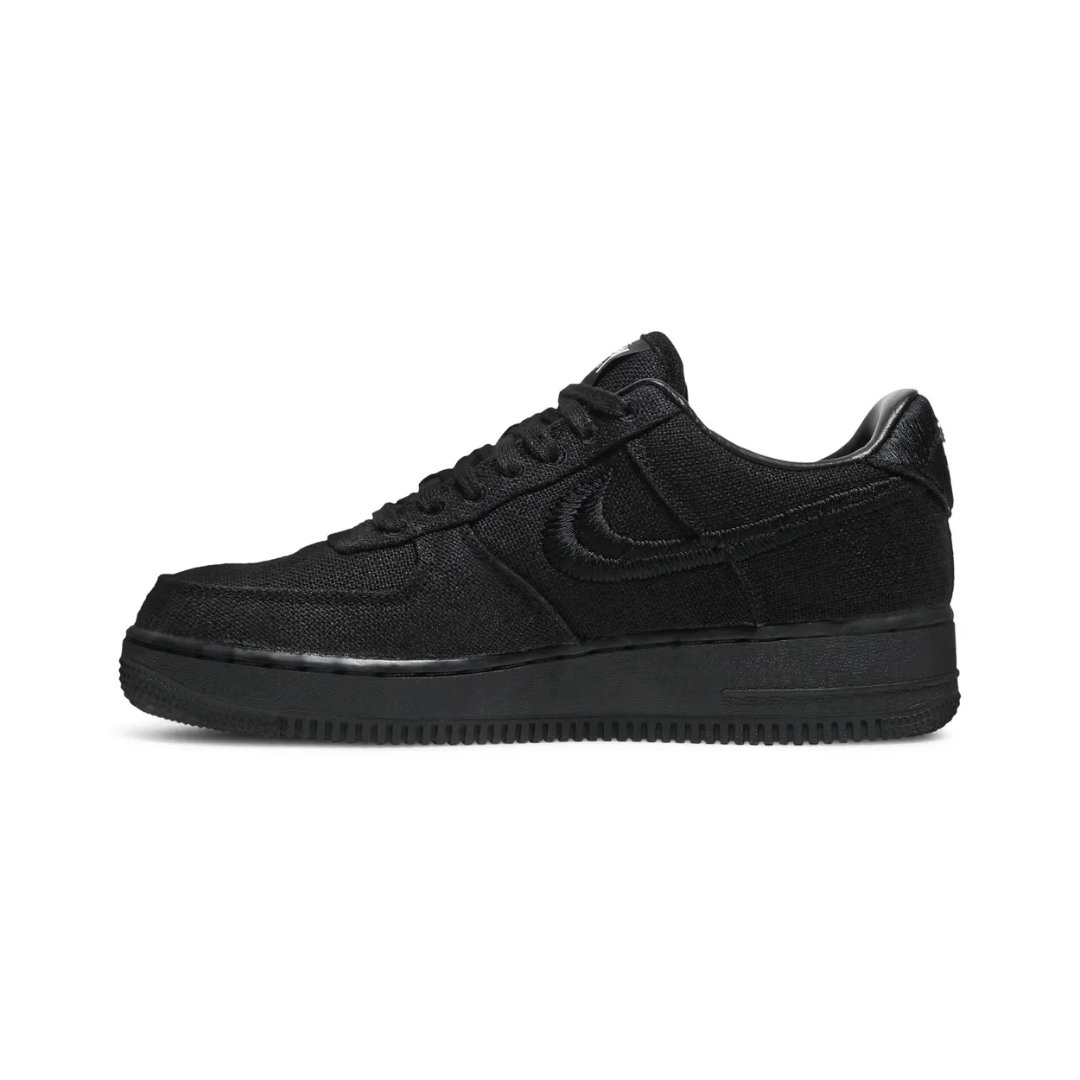 Stussy x Air Force 1 Low "Triple Black" – Image 2