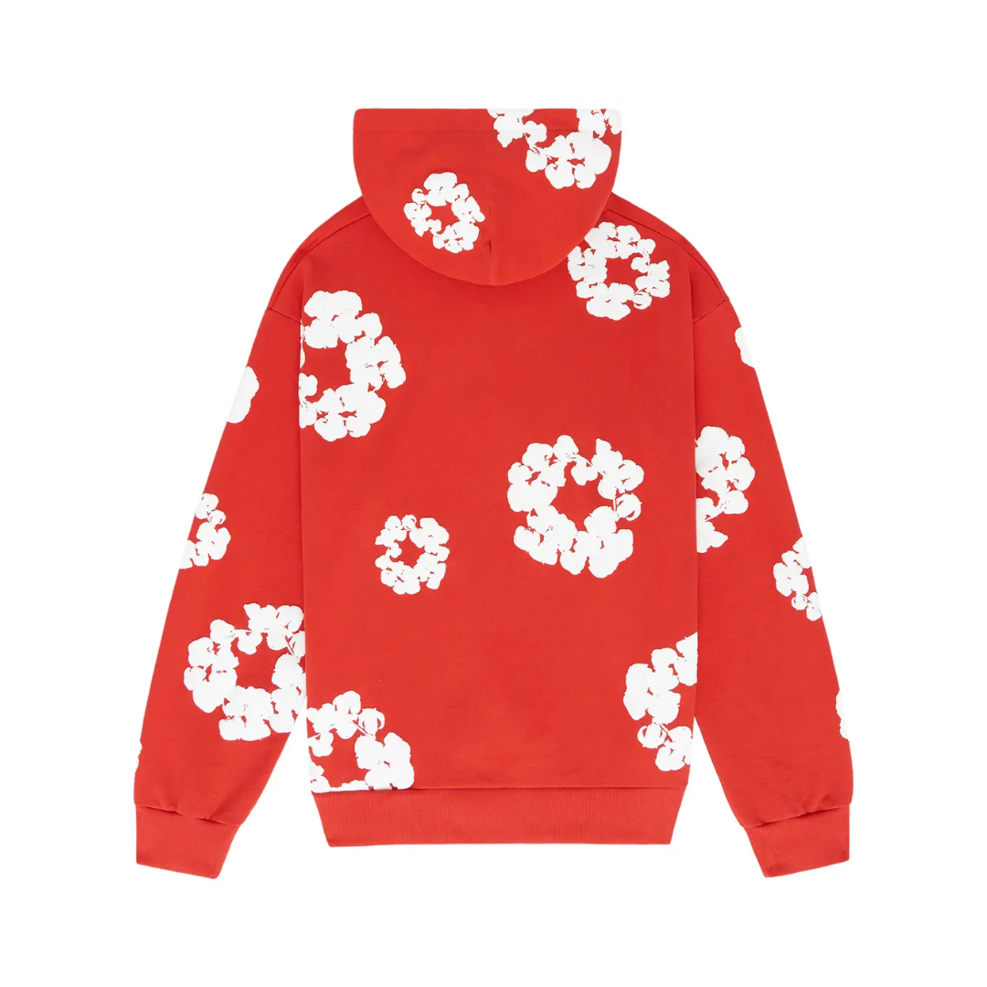 Denim Tears The Cotton Wreath Sweatshirt "Red" – Image 2
