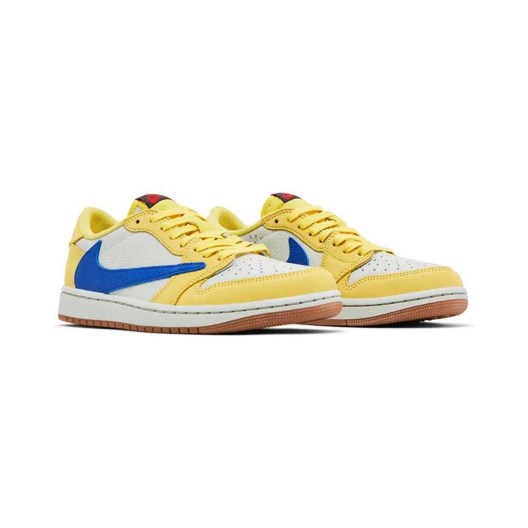 Travis Scott x Air Jordan 1 Retro Low "Canary" – Image 2