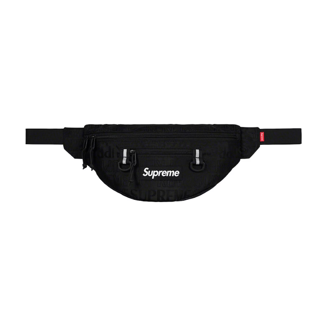 Supreme Waist Bag Black (SS19) – Image 3