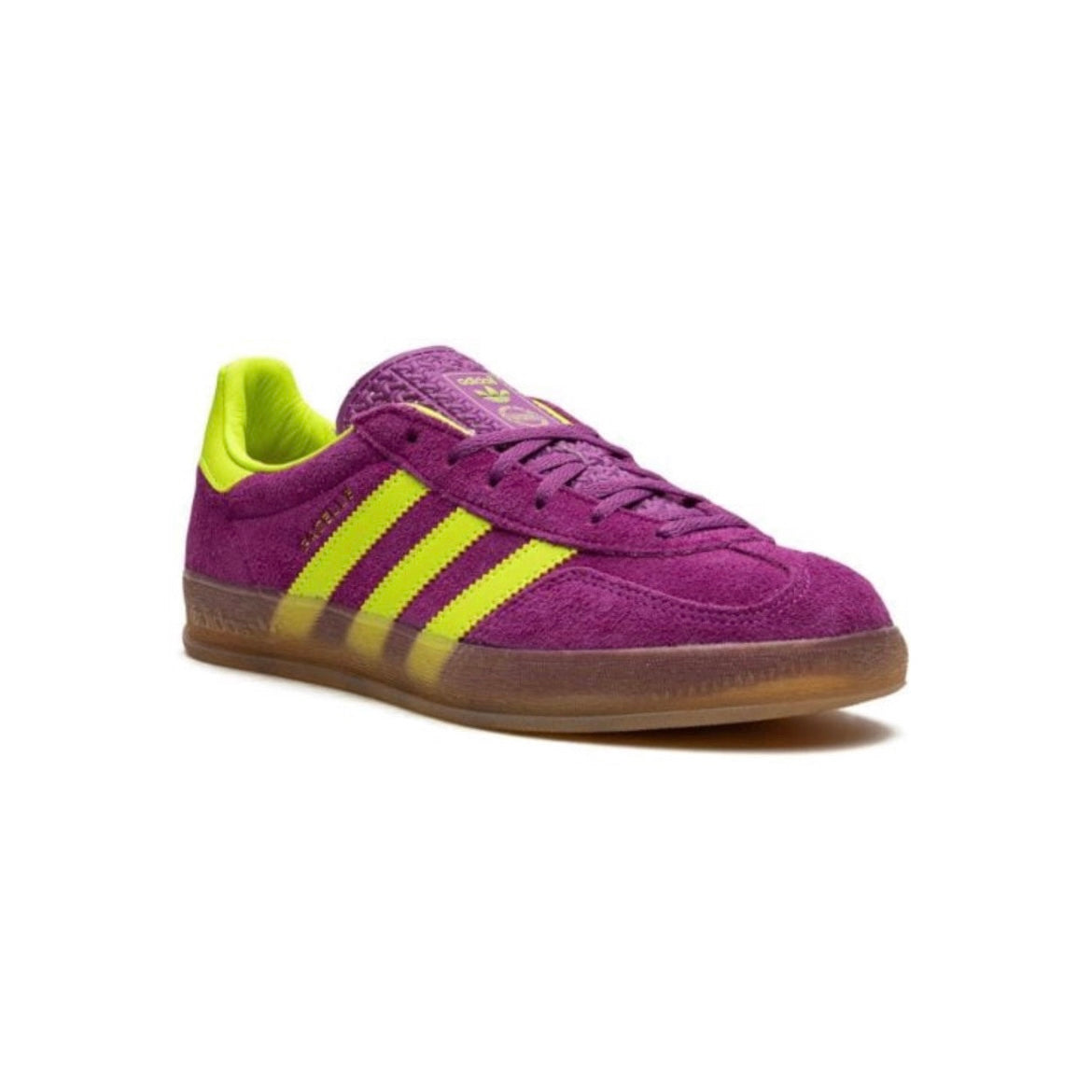 Adidas Gazelle Indoor Shock Purple & Yellow – Image 3
