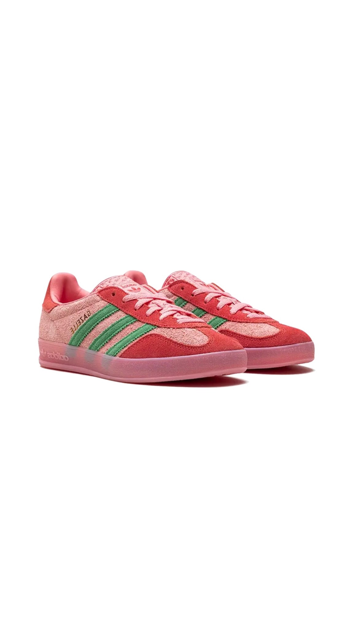 Adidas Gazelle Indoor Pink Spark Preloved Scarlet – Image 2
