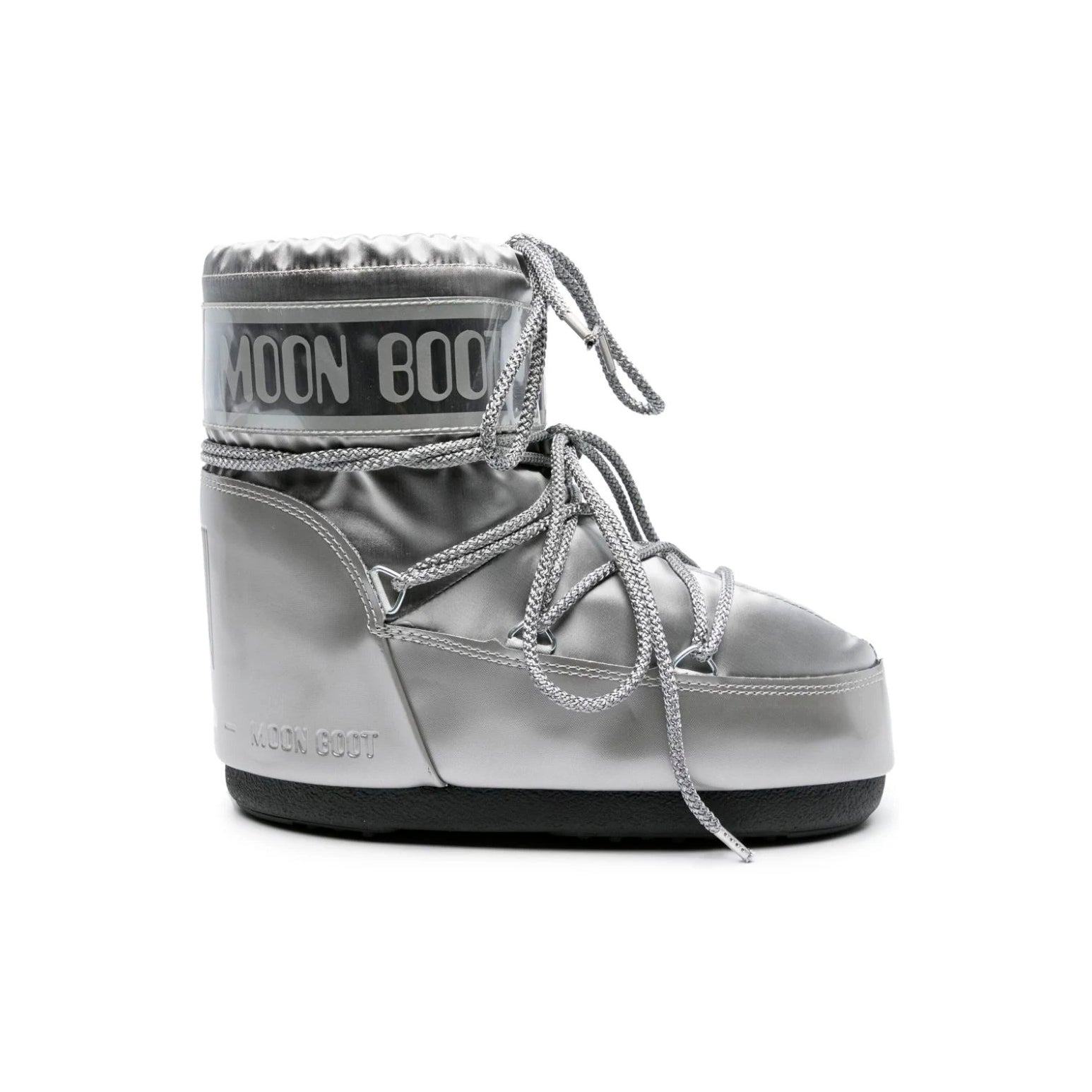 Moon Boot Icon Low Metalic Silver Glance – Image 3