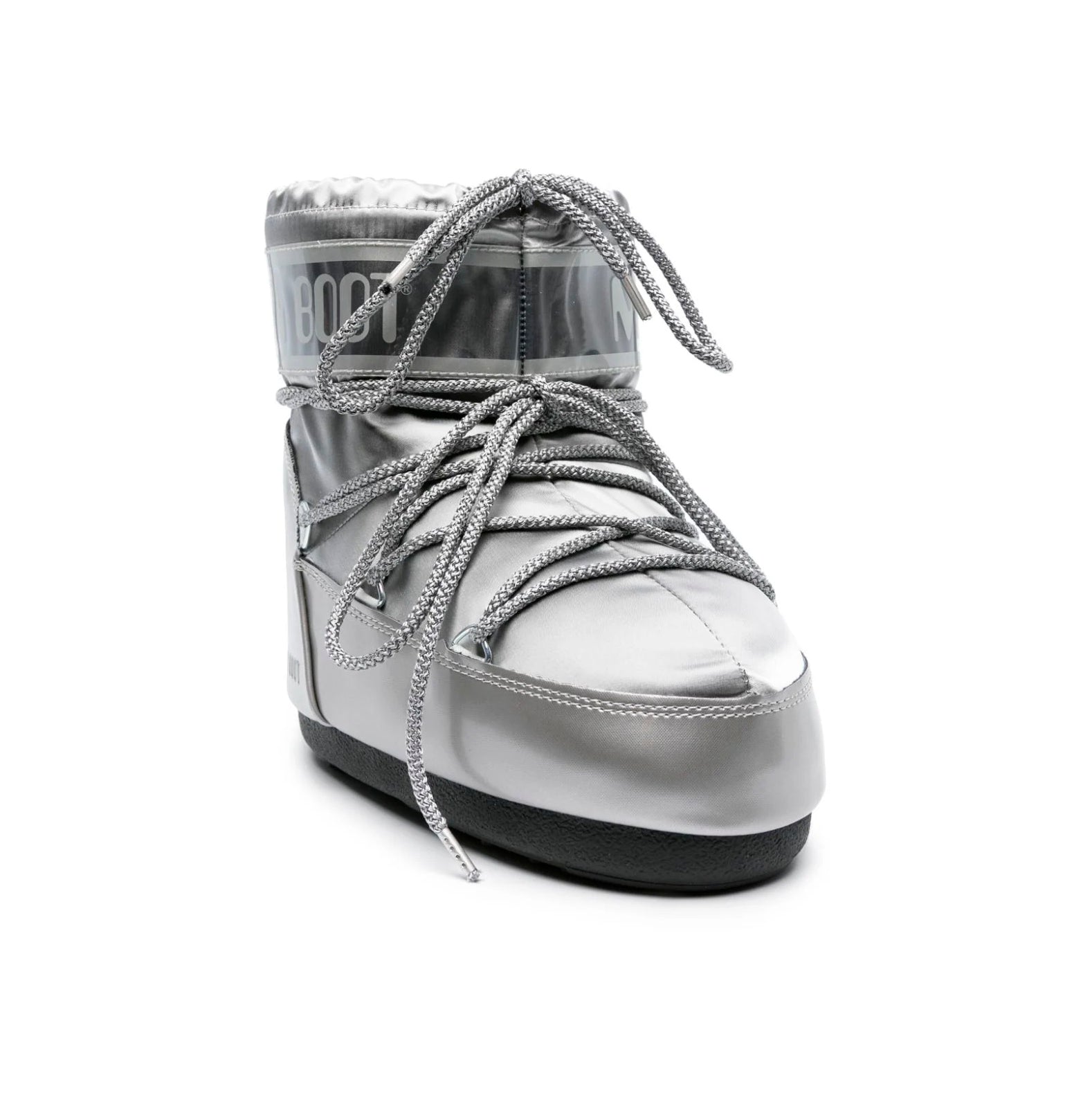 Moon Boot Icon Low Metalic Silver Glance – Image 2