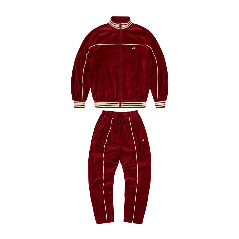 Corteiz Red Velour AMG Set – Image 8