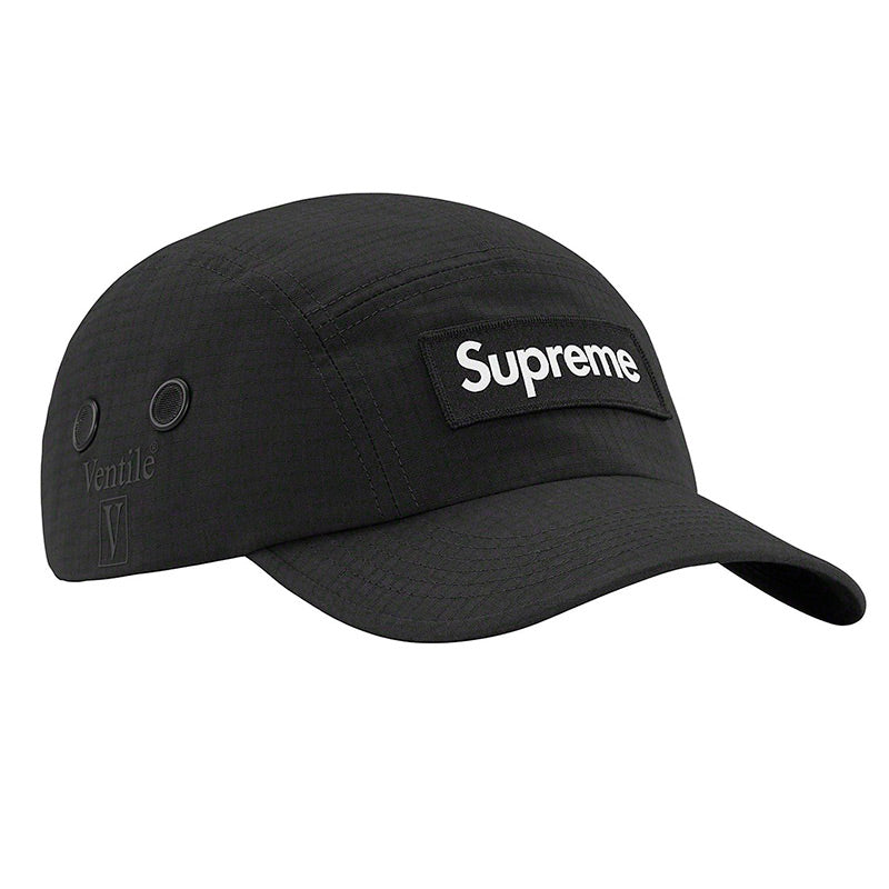 Supreme Mesh Side Panel Camp Black Cap – Image 4