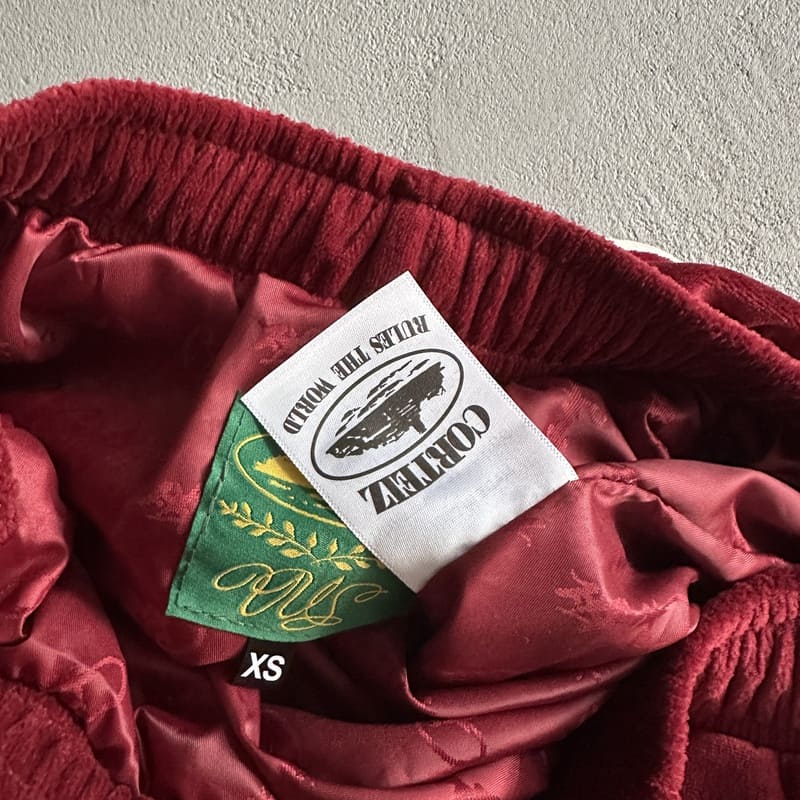 Corteiz Red Velour AMG Set – Image 5