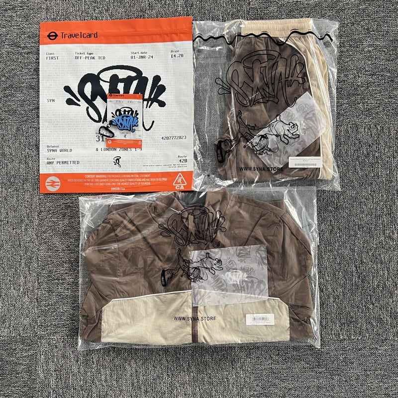 SYNA World Syna Logo Shell Brown Set – Image 2