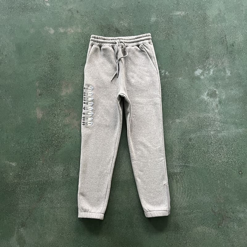 Trapstar Chenille Decoded 2.0 Grey/Ice Blue Set – Image 7