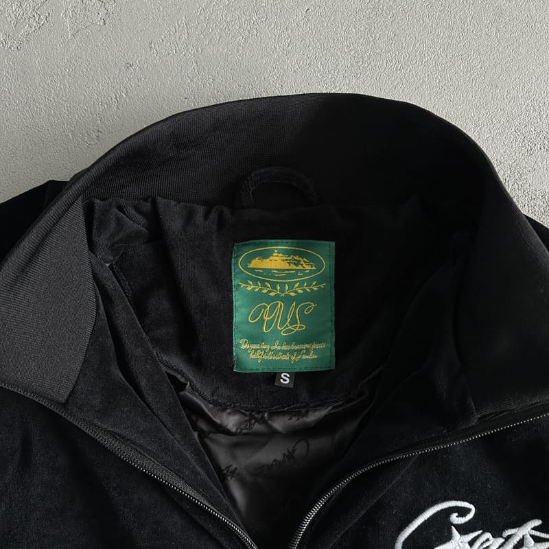 Corteiz Black Velour Set – Image 4