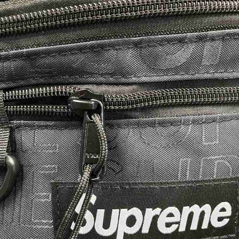 Supreme Waist Bag Black (SS19) – Image 4