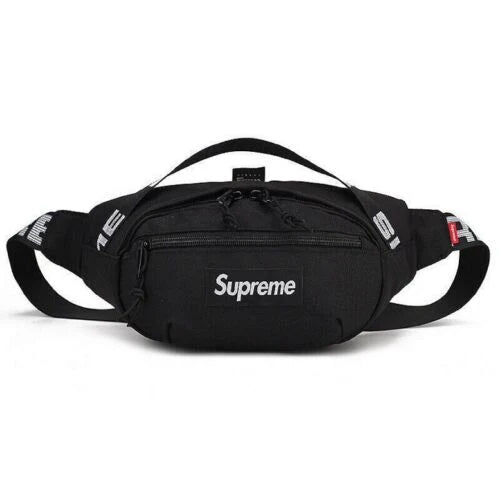 Supreme Waist Bag Black (SS18) – Image 3